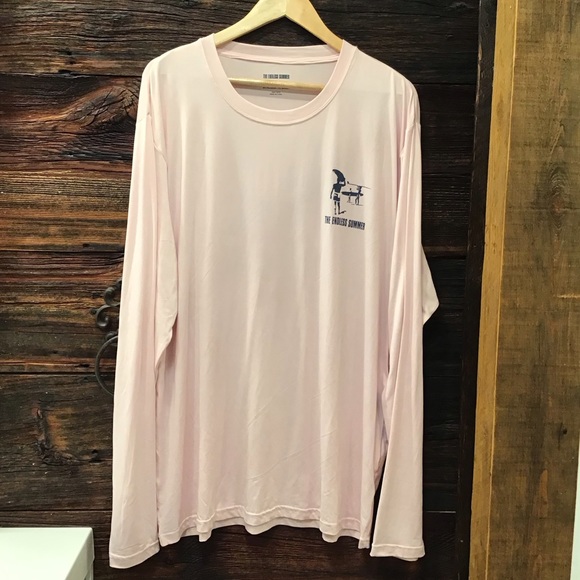 Endless Summer Sun Shirt Long Sleeve Quick Dry UV Tee Performance Top 2X - Picture 1 of 13